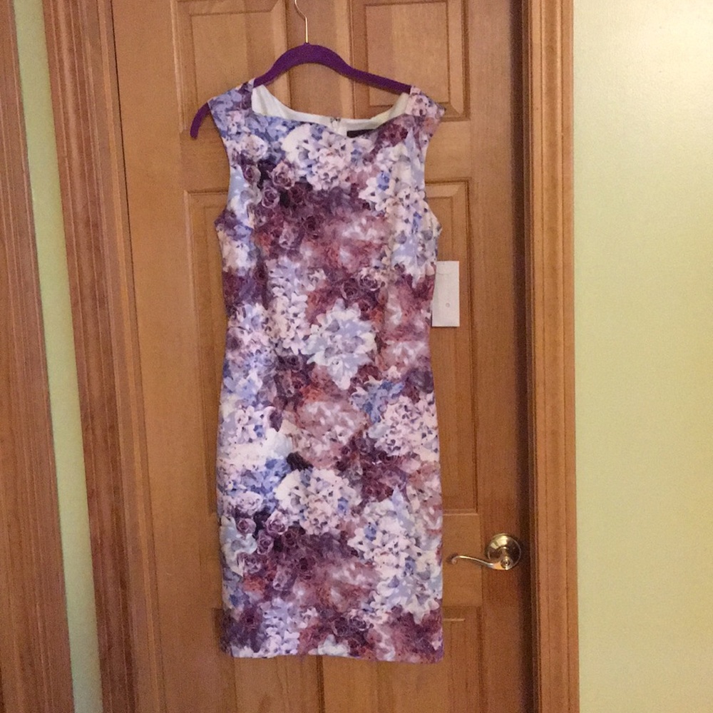 BUNDLE Floral dress with leather jacket  💗